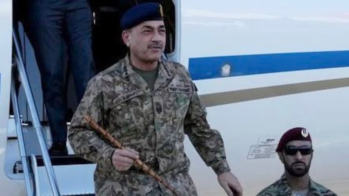 Field Marshal Asim Munir arriving in Tehran on October 20